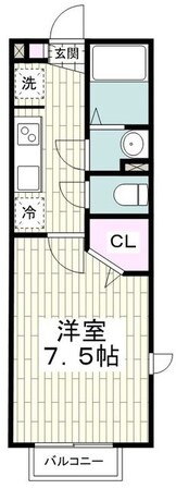 リリーレフアの物件間取画像